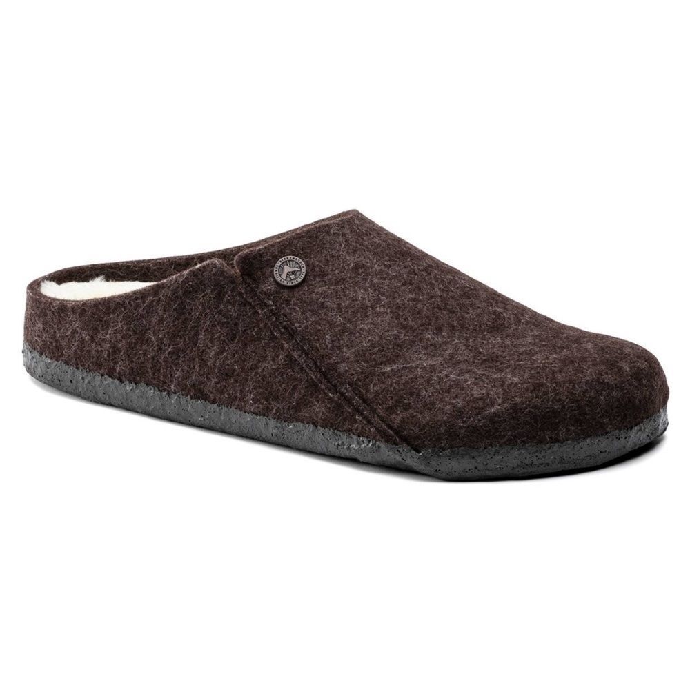 Birkenstock Zermatt Soft Wool Brown Slippers Women’s Size 6